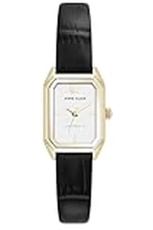 Anne Klein Reloj con Correa de Cuero sostenible para Mujer, AK/5148
