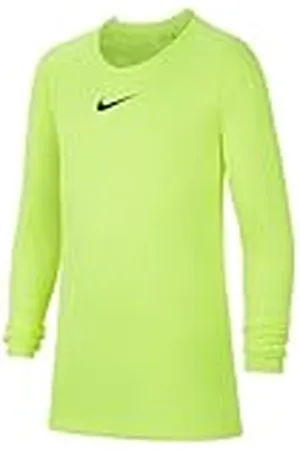 Nike Y NK Dry Park 1Stlyr JSY LS Long Sleeved t-Shirt, Unisex niños, Volt/Black, S