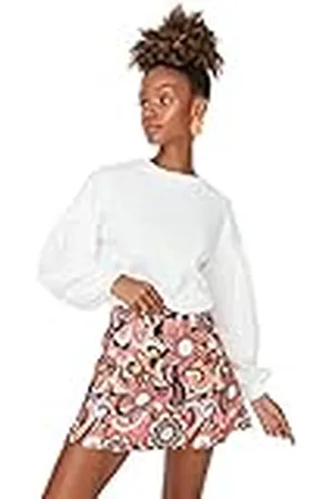 Trendyol Minifalda Acampanada para Mujer Falda, , 62