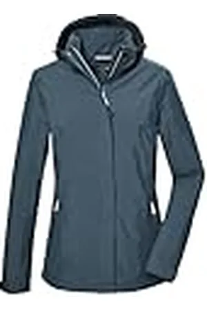 Killtec Mujer Chaqueta funcional/chaqueta impermeable con capucha con cremallera KOS 26 WMN JCKT, , 38, 42915-000