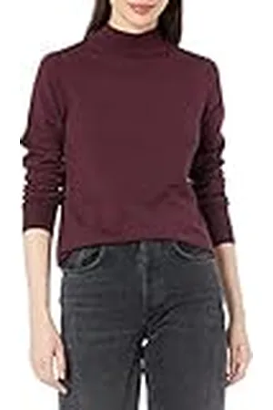 Amazon Sudadera ligera con cuello en pico (disponible en tallas grandes) Mujer, , XXL