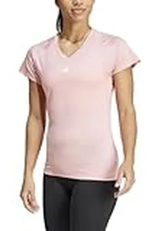 adidas Mujer AEROREADY Train Essentials Minimal Branding V-Neck tee, , XS