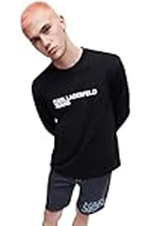 Karl Lagerfeld Klj Regular Lslv tee Camiseta, , L para Hombre