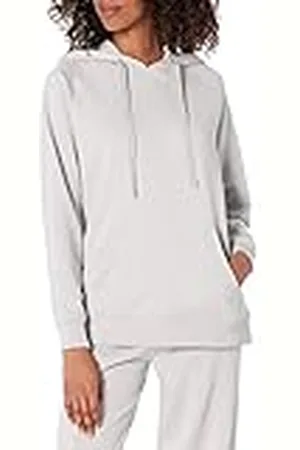 THE DROP Renee Sudadera Holgada de Forro Polar Lavado con Capucha para Mujer, , XXS