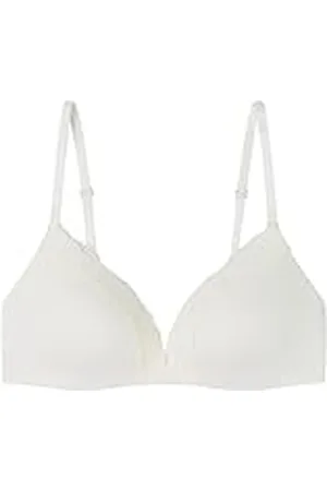 Women secret Sujetador Triangular Acolchado Cotton Collection 1 Charming Encaje Marfil, , 95C Women
