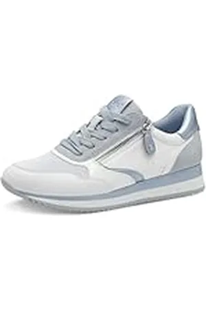 Jana Damen Sneaker Flach mit Reißverschluss Vegan, Zapatillas Mujer, , 38 EU