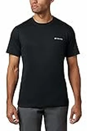 Columbia Zero Rules Short Sleeve Shirt - Camiseta para Hombre, Color Negro, Talla M