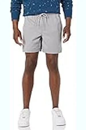 Amazon Pantalones Cortos de 15 cm con Cordón Ajustable Hombre, , XL