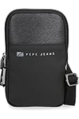 Pepe Jeans Jarvis Bandolera Porta Móvil 10,5x18x2 cms Poliéster con detalles en Piel Sintética