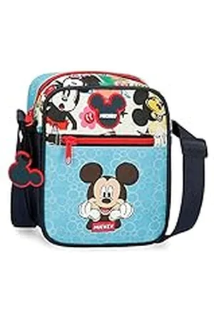 Disney Mickey Be Cool Bandolera 14x18x5,5 cms Poliéster