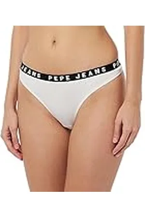 Pepe Jeans Logo Thong Bikini Style Underwear, , XL para Mujer