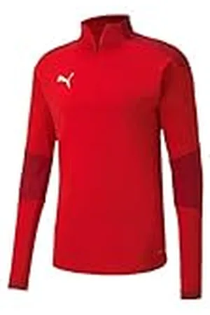 PUMA Teamfinal 21 Training 1/4 Zip Top Sudadera, Hombre, Red-Chili Pepper, 3XL