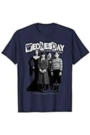 Wednesday Once An Addams Always An Addams Family Shot Camiseta