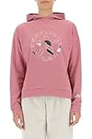 Jeep O102607-P490 J Woman Hooded Cropped Sweatshirt Star Botanical Print J22W Mujer S