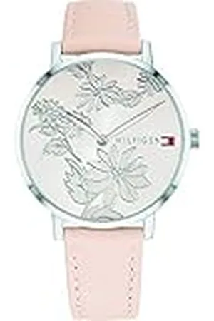 Tommy Hilfiger Reloj De Movimiento De Cuarzo De Dos Manecillas para Mujer con Correa de Cuero Rosa - 1781919
