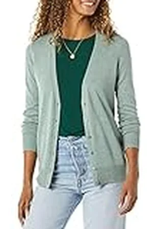 Amazon Jersey Ligero con Cuello de Pico (Disponible en Tallas Grandes) Mujer, , XL