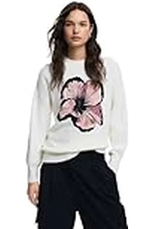 Desigual Jersey flor contraste