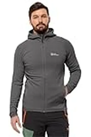 Jack Wolfskin Baiselberg Hooded FZ M Chaqueta de Forro Polar, , Hombre