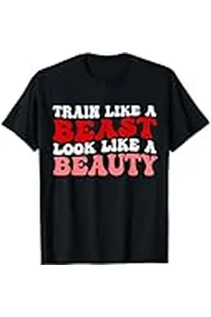 Generic Entrena como una bestia parece una belleza divertido gymer lindo Camiseta