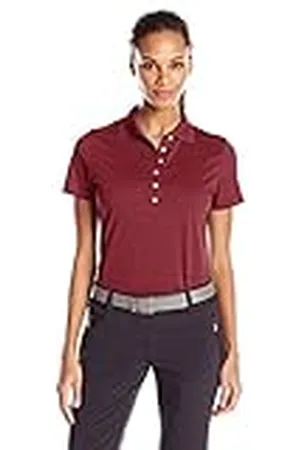Callaway De Golf para Mujer Polo de Manga Corta piqué Abierto de Malla Camiseta - CGW437, Small