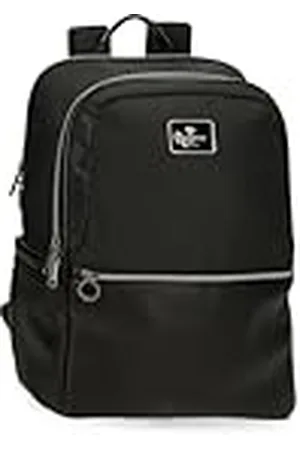 Pepe Jeans Christine Mochila para Portátil Portátil 15,6 Pulgadas 29x40x11 cms Poliéster con Detalles en Piel Sintética 15,6L by Joumma Bags