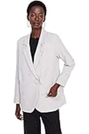 Trendyol Damen Blazer Plain Webstoff Jacken & Westen Abrigo, , 36 De Las Mujeres