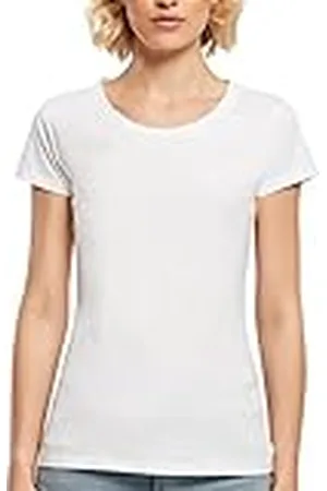 Build Your Brand Bb012-ladies Basic tee Camiseta, , L Mujeres