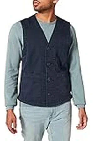Camel Active 4511356814 Chaleco de la Chaqueta, , 48 para Hombre