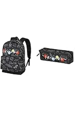 KARACTERMANIA Friends Lights Mochila HS + Portatodo Cuadrado Fan 2.0