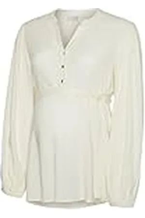 Mama;licious Mlmercy Lia L/S Wo Top 2f Noos Blusas, , M Mujeres
