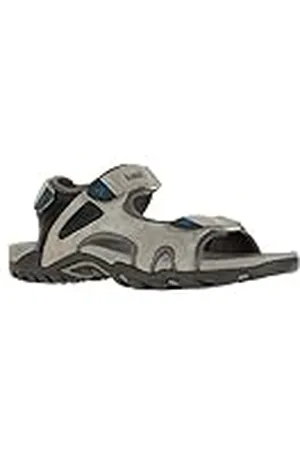 Kamik Milos, Sandalia con Pulsera Hombre, Gris (Lt Grey LGY), 43 EU