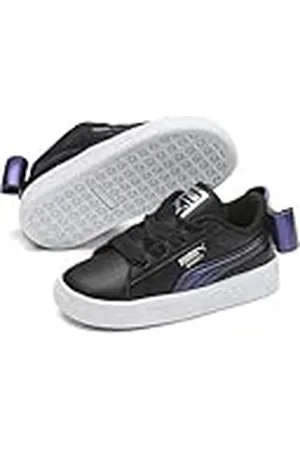 PUMA Basket Bow Shimmer AC Inf, Zapatillas Niñas, Negro Black 03, 22 EU