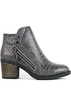 Chattawak 12 años, Botas Cortas al Tobillo Mujer, Gray, 40 EU