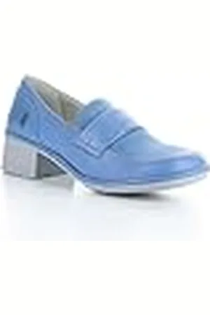 Fly London ELAM574FLY, Mocasines Mujer, Blue, 38 EU