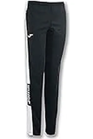 Joma Champion IV Pantalon Largo Deportivo, Niñas, Blanco/Negro, XS