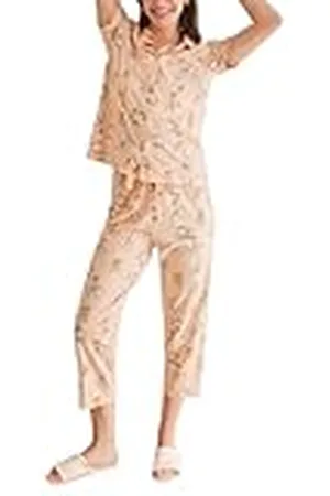 Women secret Pijama Camisero 100% algodón Disney Bella y Bestia Pyjama, , L (Pack de 3) para Mujer