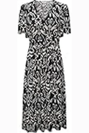 ONLY Onlhalia S/S Midi Dress Wvn Noos Vestido, , 3XL para Mujer