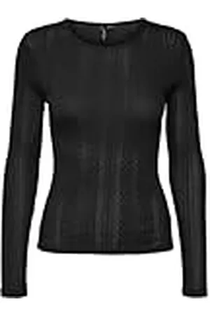 VERO MODA Vmlisa LS Top Jrs Noos Camiseta de Manga Larga, , L Mujeres