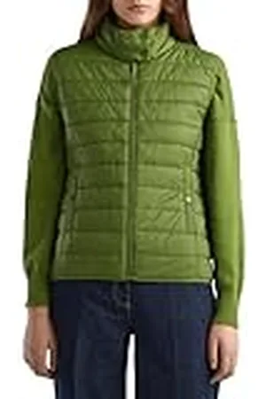 Benetton Chaleco 2twddj003 Chaqueta, , M para Mujer