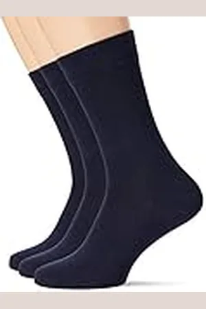Dim Calcetines Respirable Hombre x3, Azul, 43-46