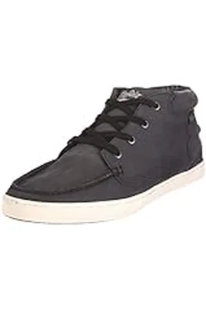 Buffalo 5050-I2833 Derby PU 122800 - Zapatillas Estilo Bota con Cordones para Hombre - Color Gris, Color Negro, Talla 41