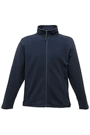 Regatta Chaqueta de microforro polar con cremallera completa para hombre, XXXXXXXXL, color azul marino oscuro