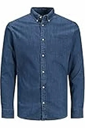JACK & JONES Jprblaperfect Shirt L/S Noos Camisa, , L Hombres