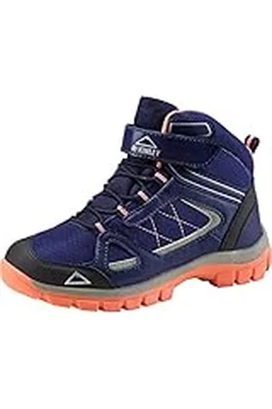 mc kinley McKINLEY Multifunktionsstiefel Maine Mid Aqb Jr, Zapatos de High Rise Senderismo Unisex Niños, Azul (Navy Dark/Red Light 907), 30 EU