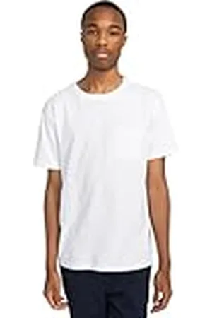Element Icon - Camiseta de Manga Corta con Bolsillo - Hombre - L - Blanco