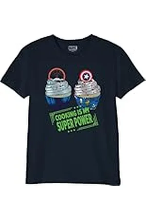 Marvel Bomarcots201 Camiseta, , 12 años para Niños