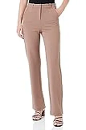 VERO MODA Vmzamira Mr Slim Straight Pant Ga Noos Pantalones, , S / 34L Mujer