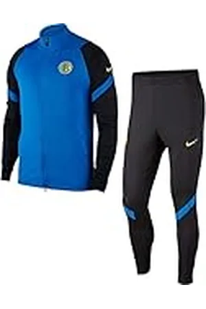 Nike Inter M NK Dry Strk TRK Suit K Tracksuit, Hombre, Blue Spark/Black/Blue Spark/Tour Yellow no Sponsor-plyr, XS