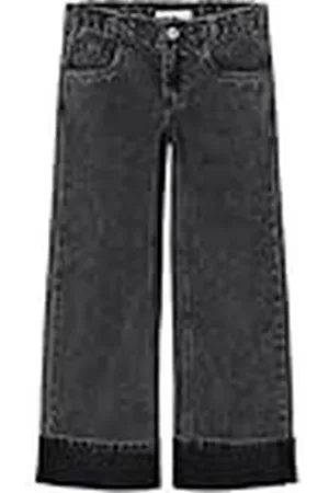 NAME IT NKFROSE Wide Jeans 4310-GM Vaqueros Anchos, , 140 para Niñas