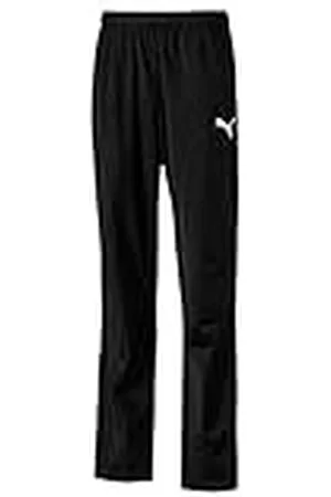 PUMA 655774 03 Pantalones, Niños, Negro (Black/White), 164